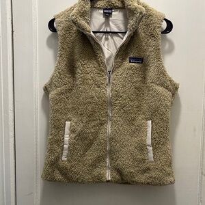 Patagonia Beige Sherpa Vest